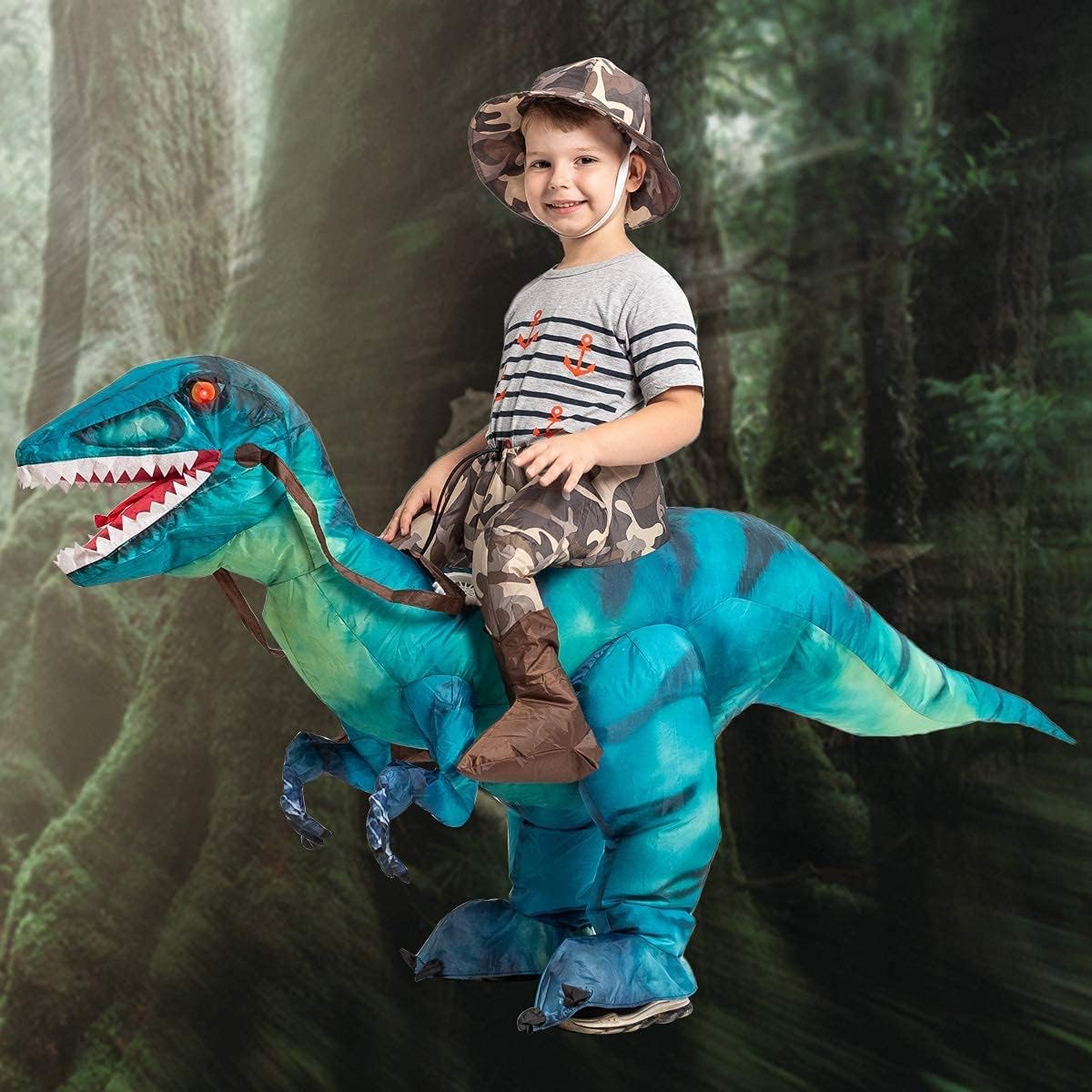 Disfraz Inflable Dinosaurio GOOSH para Niños Halloween Divertido