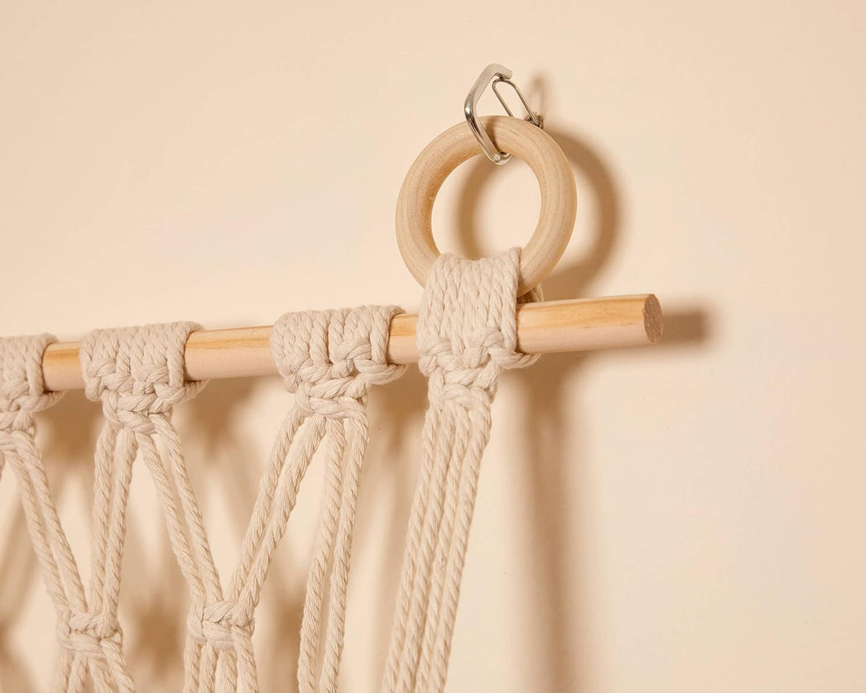 Hamaca de Macramé para Peluches Lilly's Love | Grande y Boho