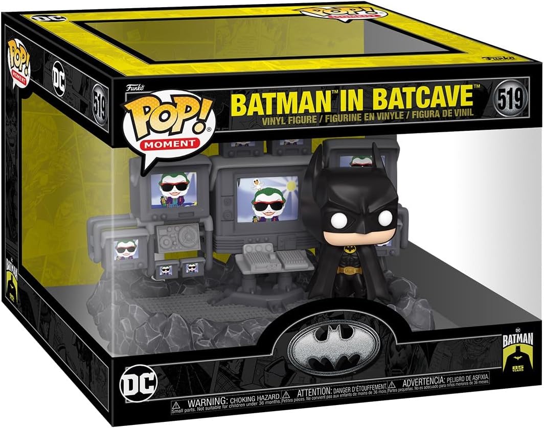 Momentos Funko Pop! Batman 85 Aniversario - Batman en Batcueva