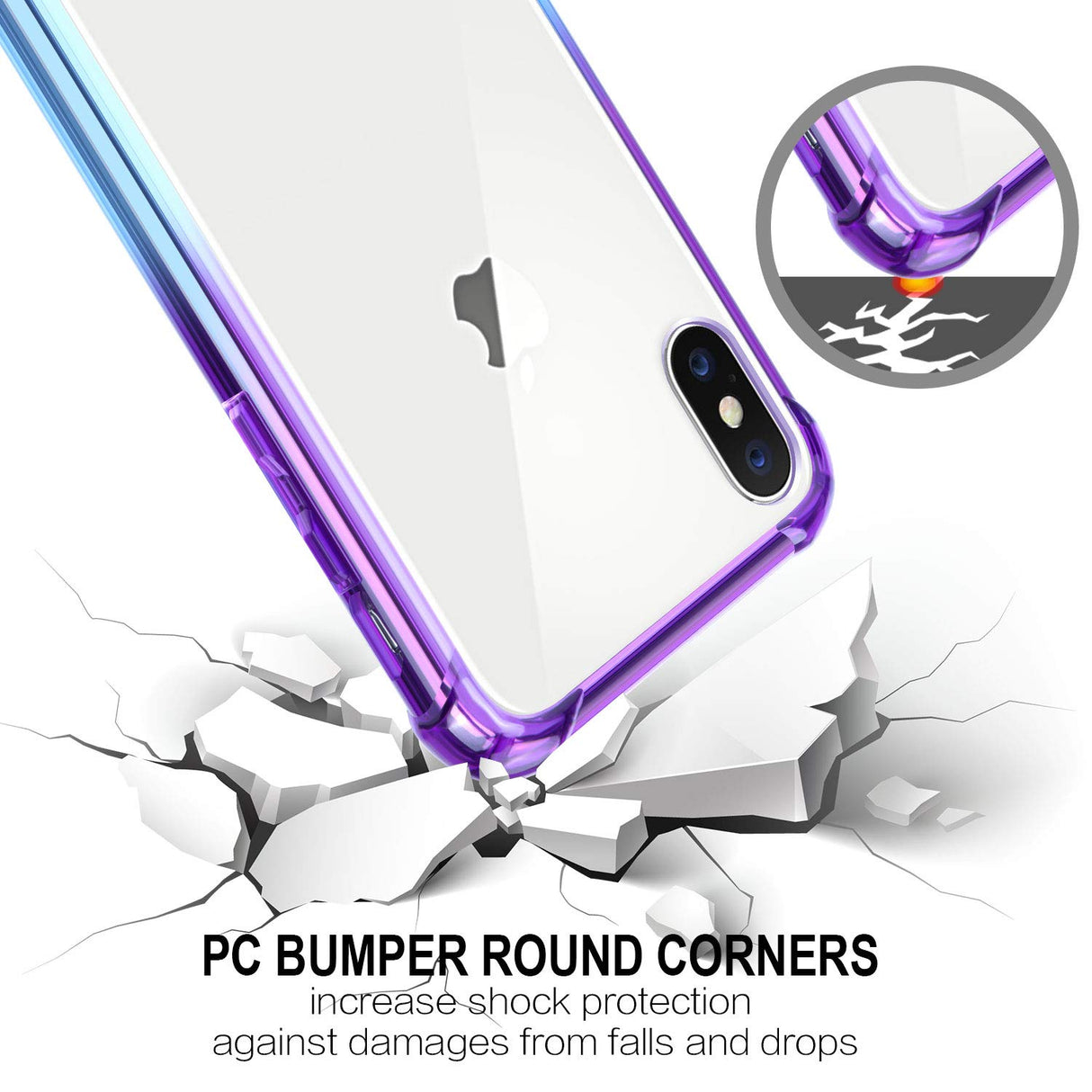 Funda para teléfono delgado anti arañazos