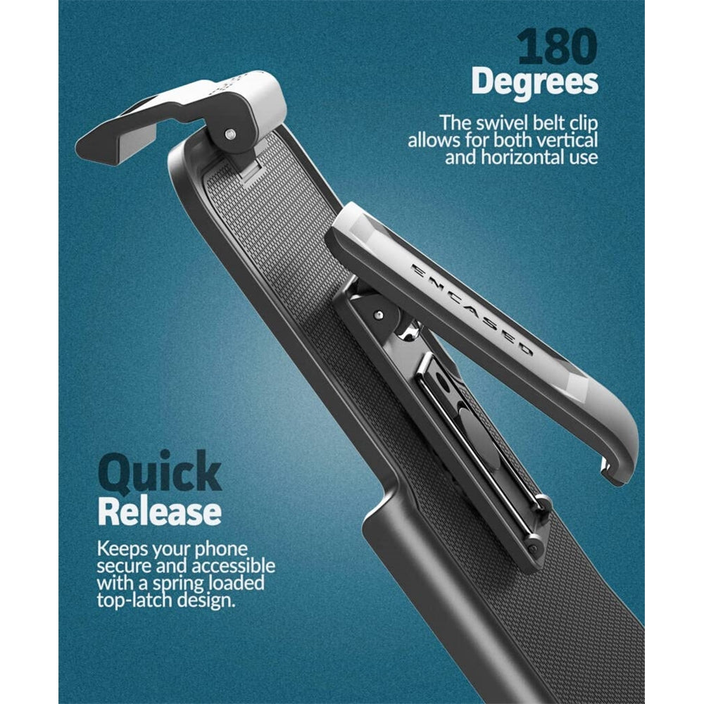 Funda diseñada para celular 14 PRO con funda de clip negro