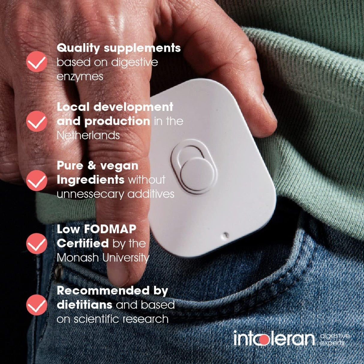 Suplemento Intoleran Lactasa 10,000 enzima lactasa 36 cáp