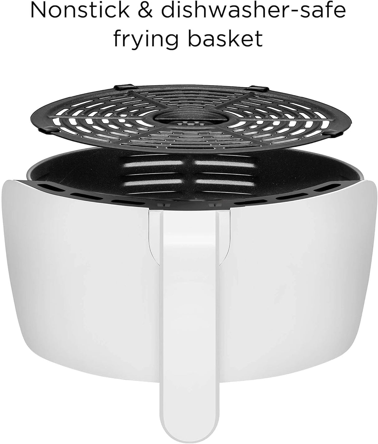 Freidora de aire CHEFMAN 3.7 Qt, digital, fácil de usar, BPA-free