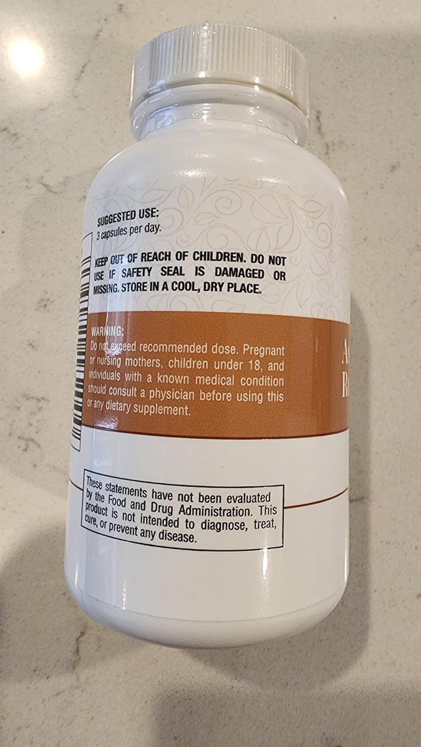 Polvo de Raíz de Ashwagandha 1300mg | Apoyo Metabólico | 90 Cápsulas