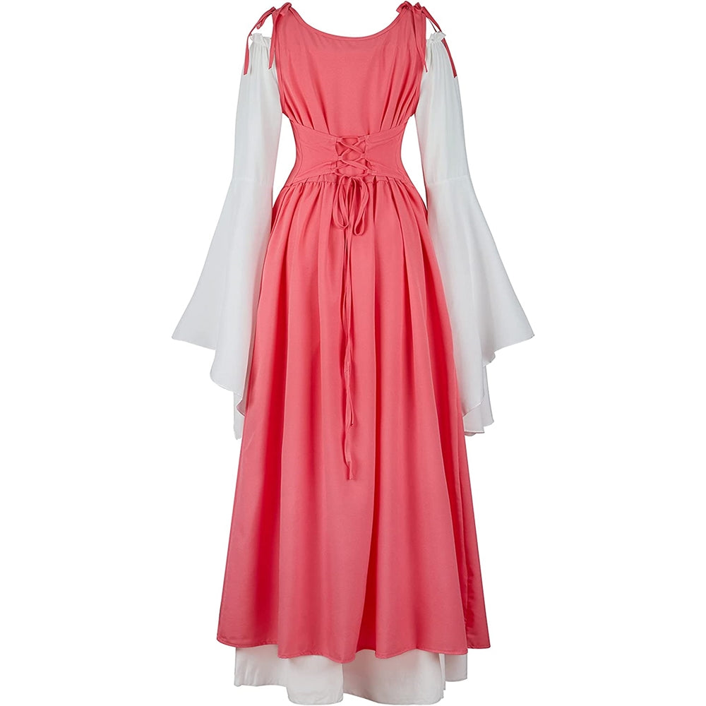 Disfraces renacentistas rosado talla XS