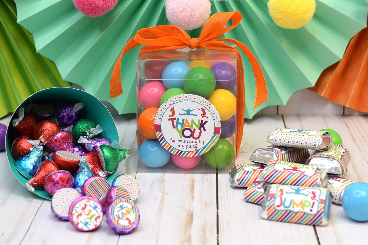 Kit de Pegatinas para Fiesta de Cumpleaños Salta y Juega