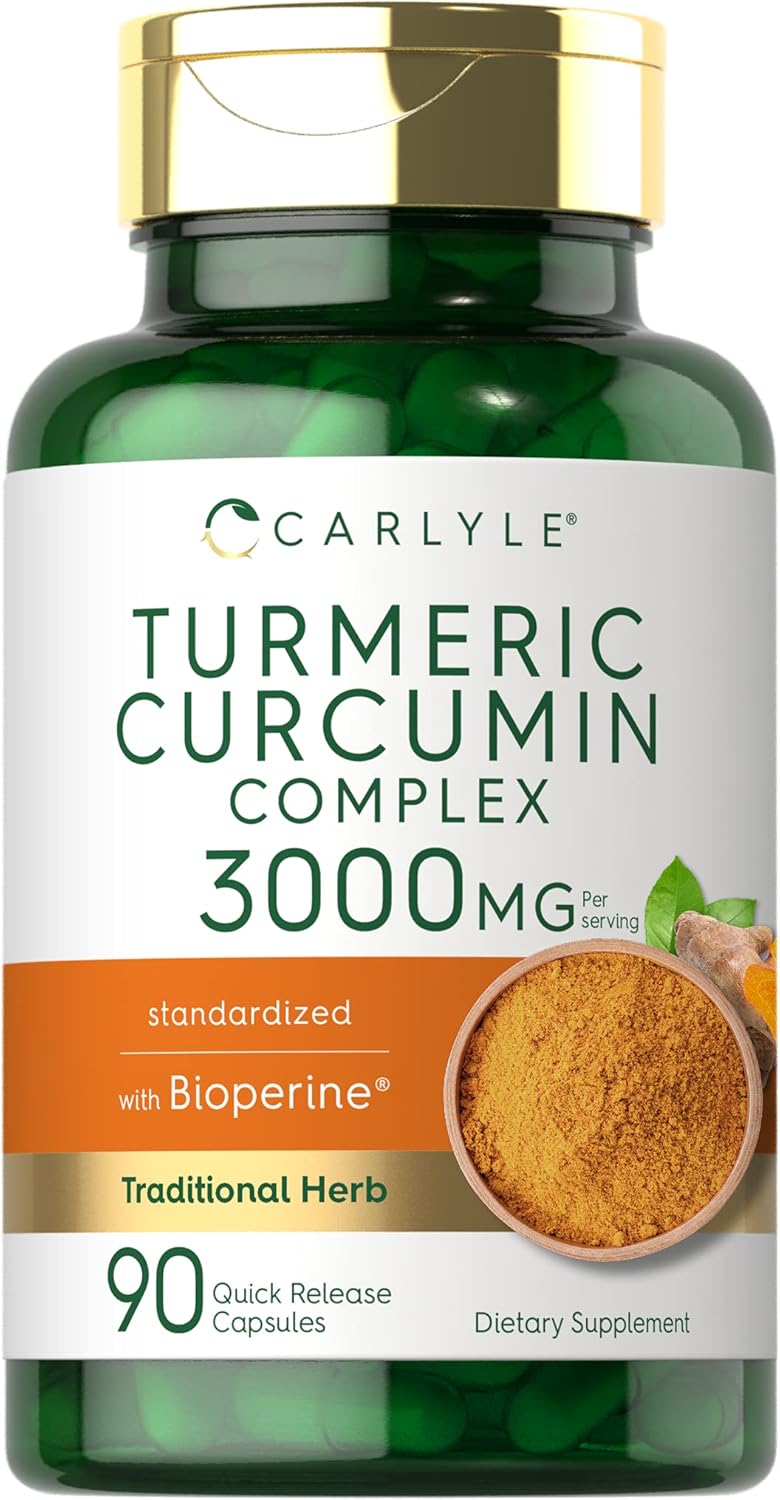 Curcumina de cúrcuma con bioperina apoyo articular