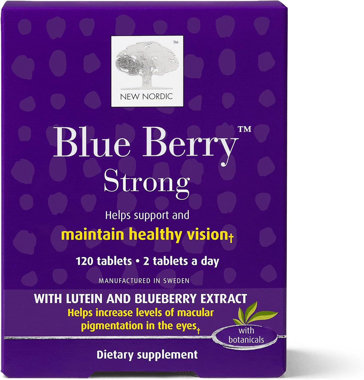 NEW NORDIC Blueberry Strong | Macular Pigmentation Night