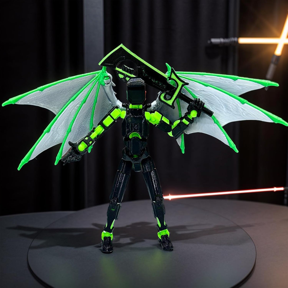 Juego de Figuras de Acción Titan 13, Figuras Móviles 3D, T13