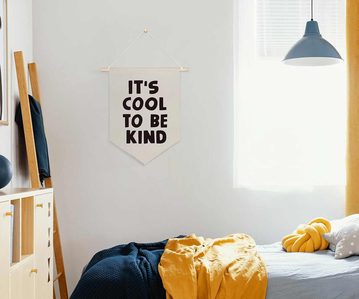 Bandera Decorativa Infantil: Es Genial Ser Amable