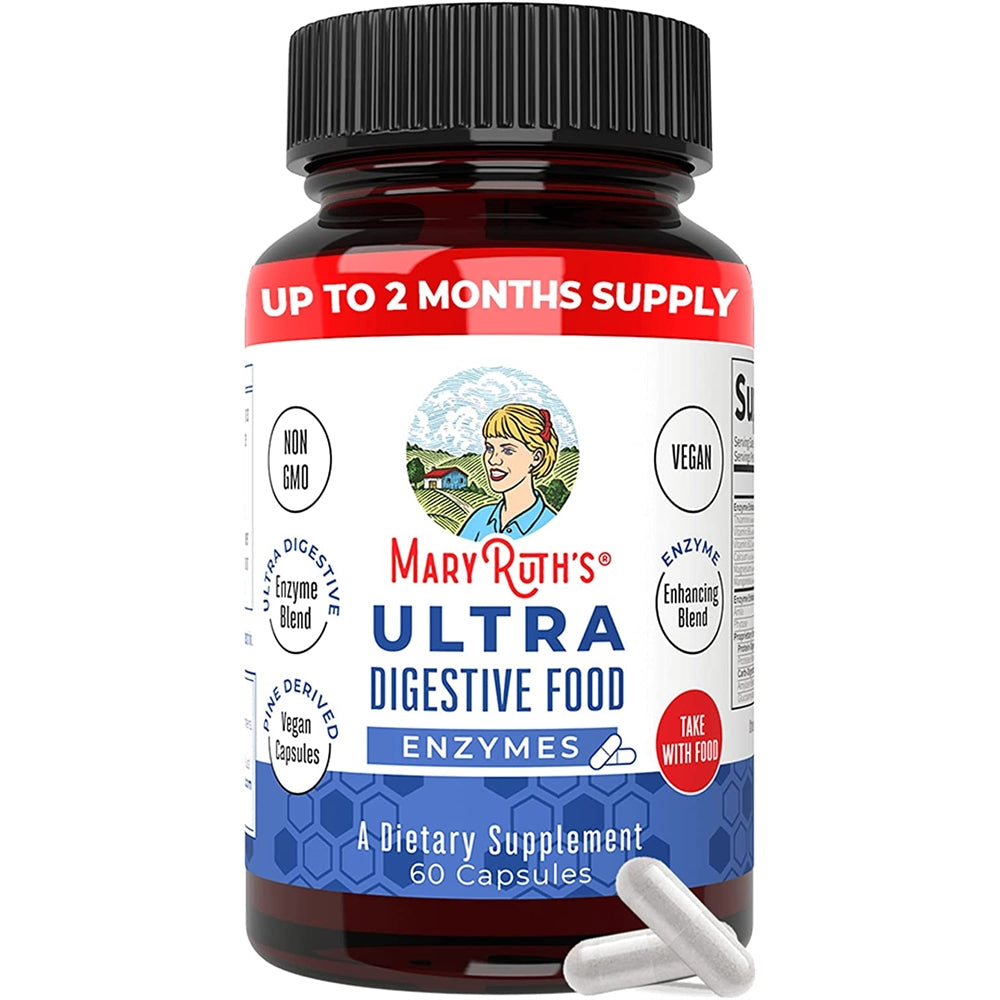 Suplementos Enzimas digestivas para la salud intestinal 60un