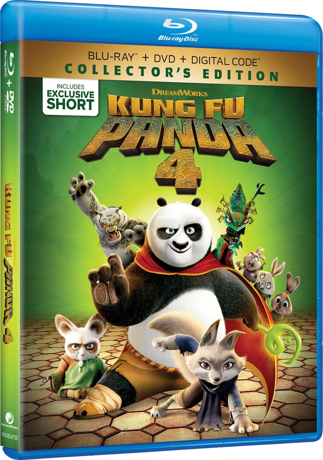 Kung Fu Panda 4 Blu-ray + DVD + Digital