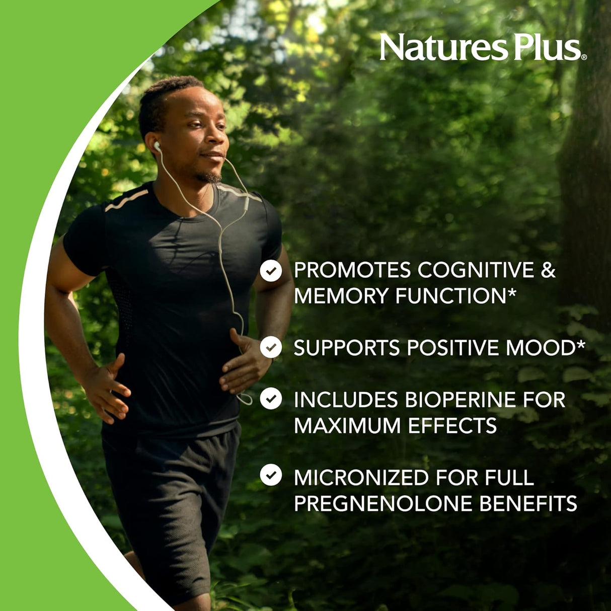 Suplemento Ultra Pregnenolone 50 mg - Natures Plus - 60 Caps