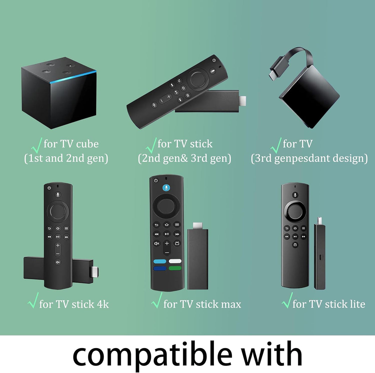 Control Remoto L5B83G para Amazon Fire TV y Cube 1ra, 2da Gen