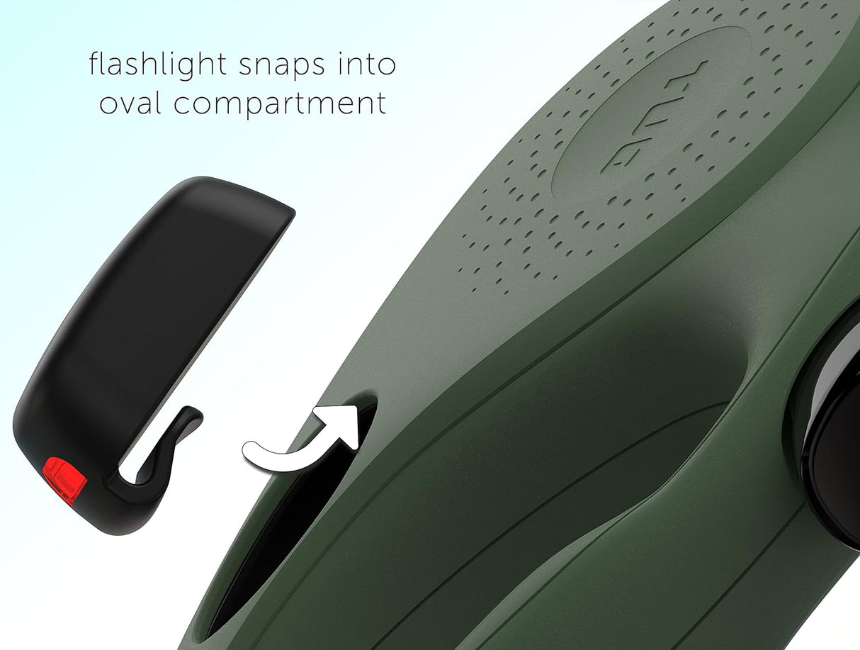 Correa retráctil ovalado de 360° sin enredos T008-MG-F TUG