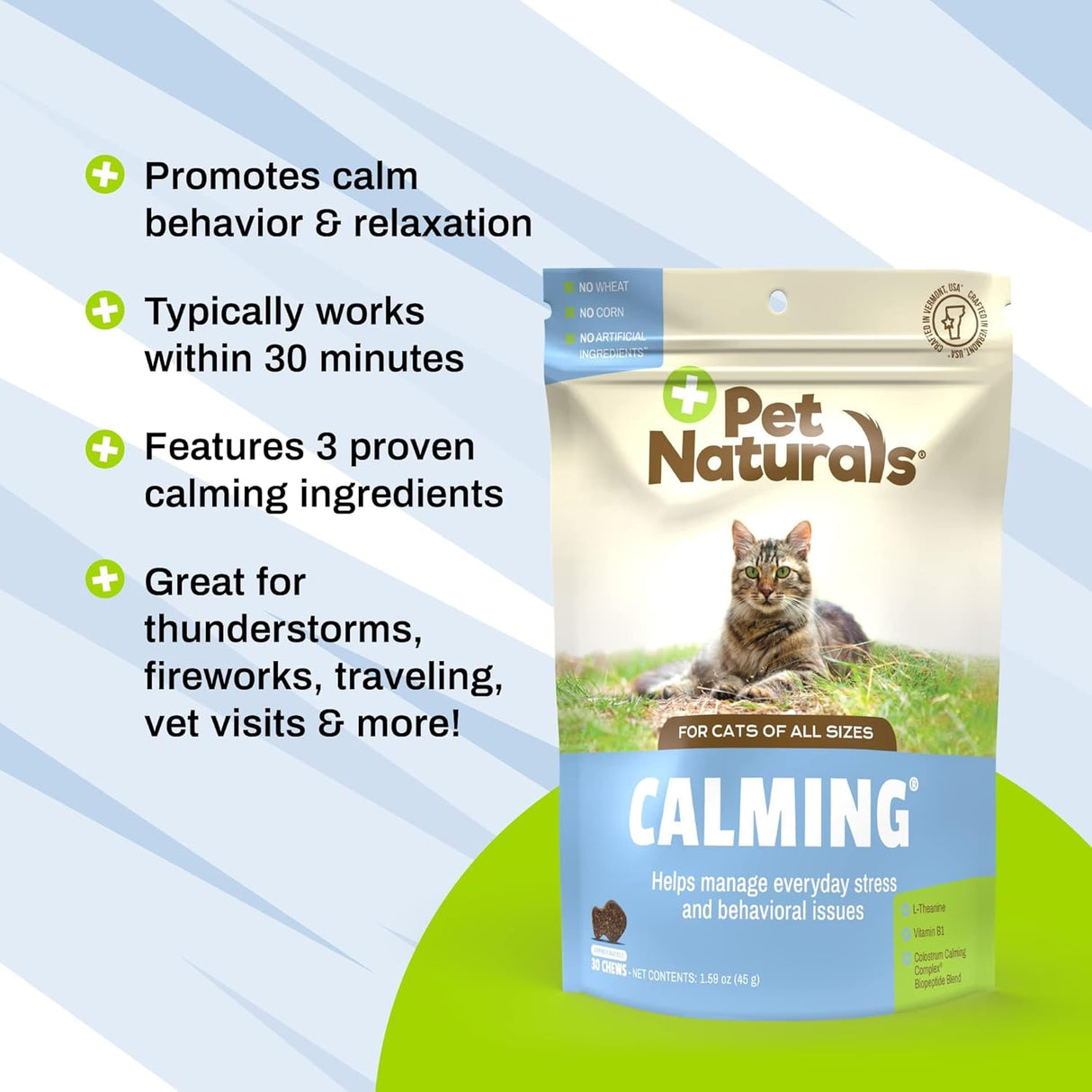 Calmante para gatos Pet Naturals masticables