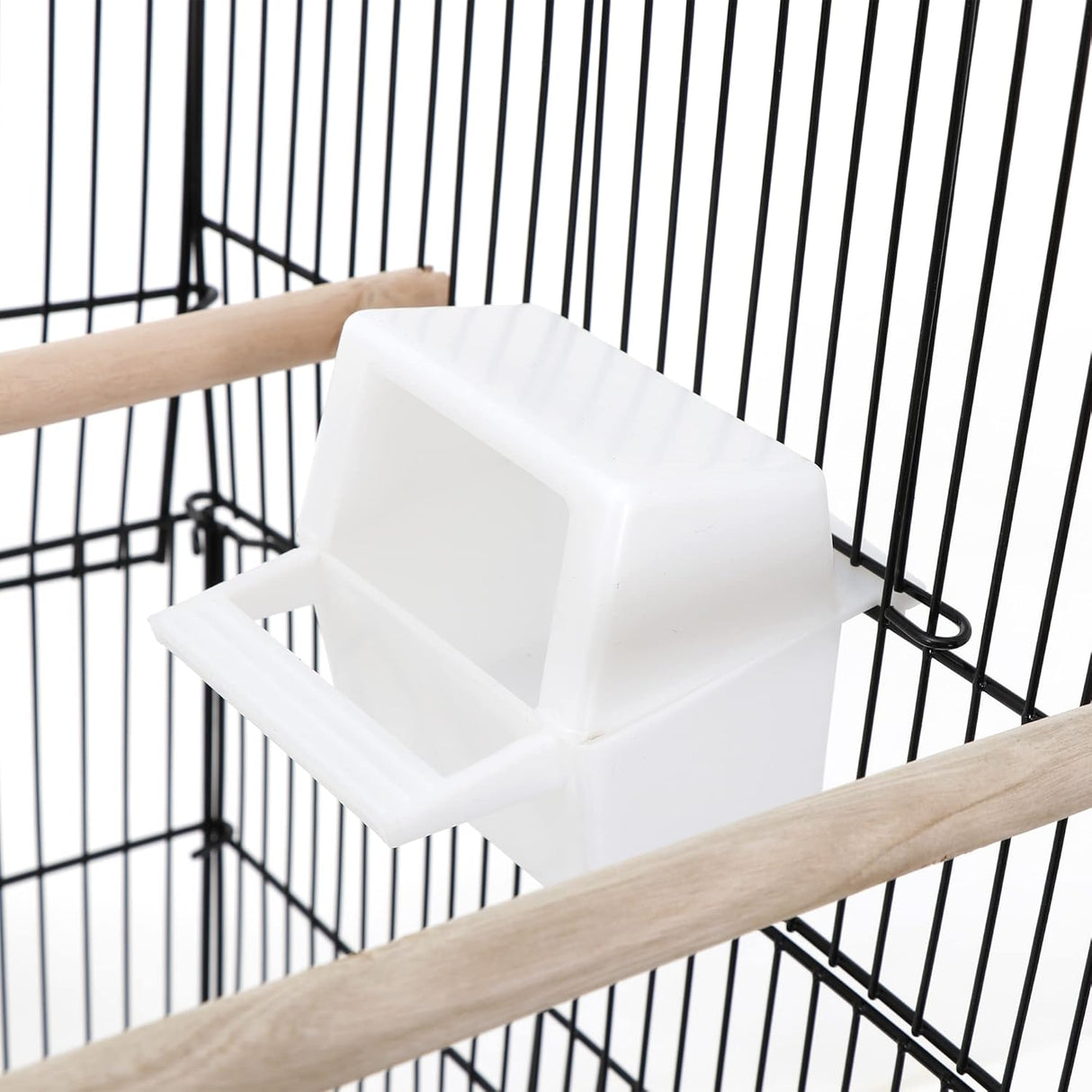 Jaula para pájaros de 59.3 pulgadas jaula de loro de hierro