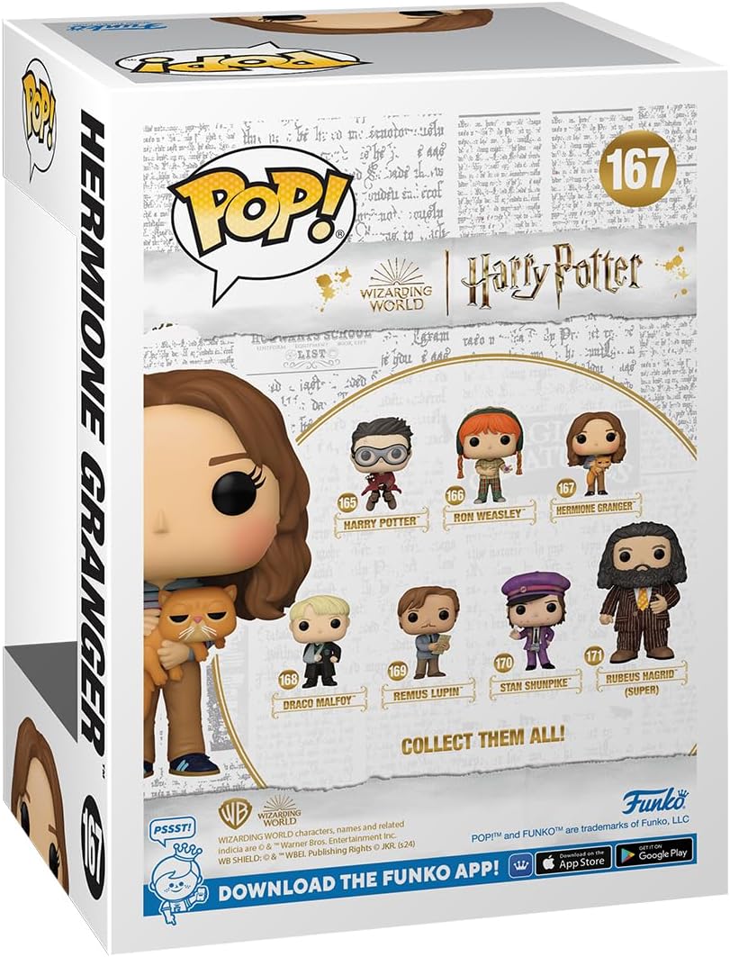 Funko Pop! Harry Potter: Hermione Granger con Crookshanks