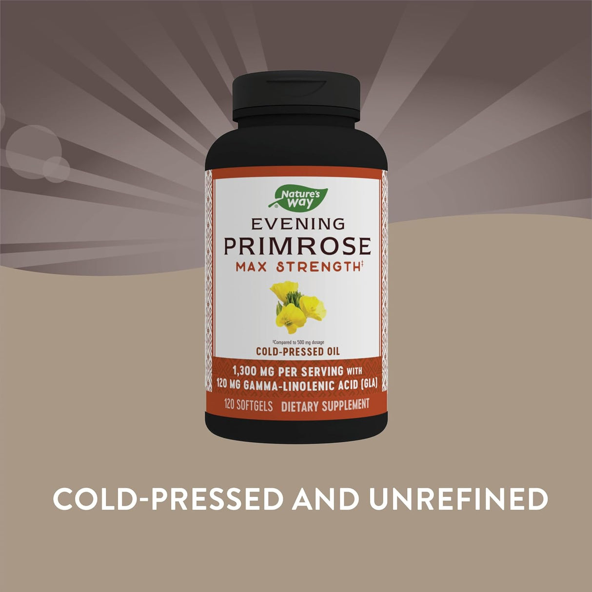 Suplemento Nature's Way Aceite de onagra prensado en frío