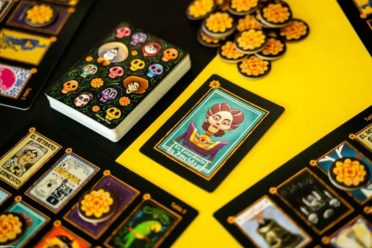 Juego de Lotería Coco, Disney Pixar, Arte Personalizado