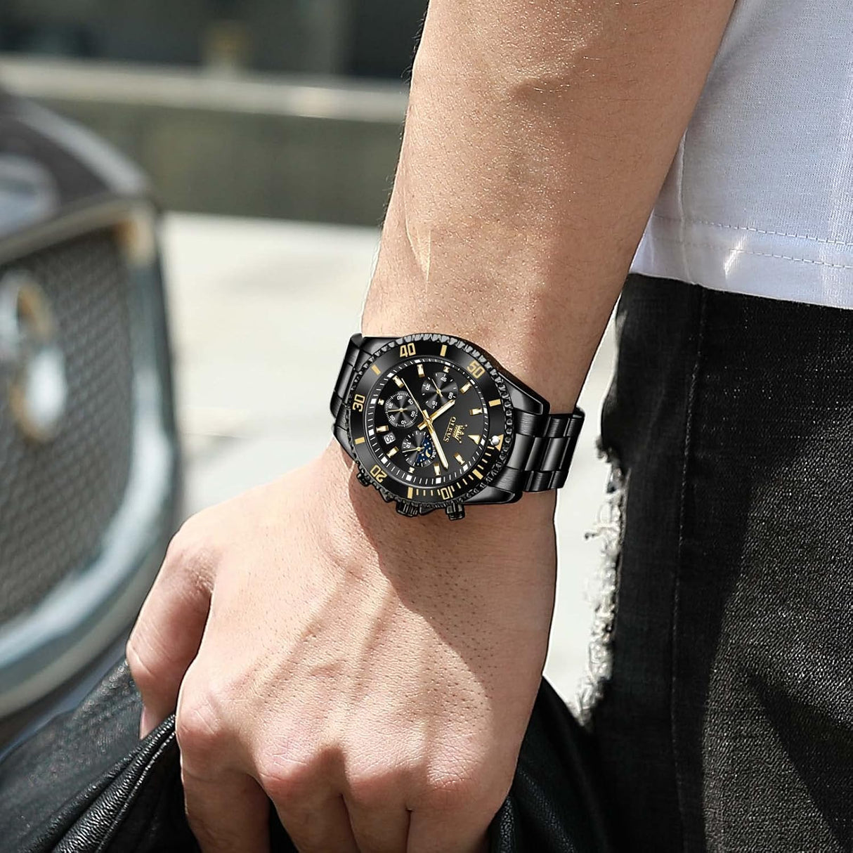 Reloj para hombre de pulsera clásico 2870 OLEVS