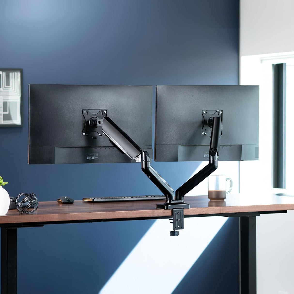 Soporte de Doble Monitor VIVO 32 Articulado STAND-V002O