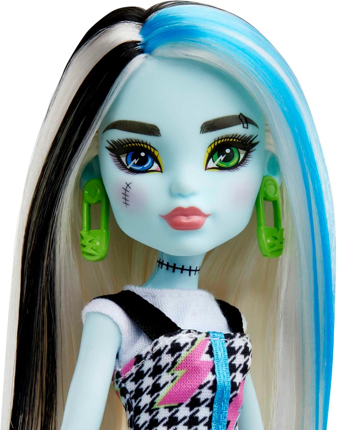 Muñeca Frankie Monster High con 10+ Juntas Flexibles 4+ Años
