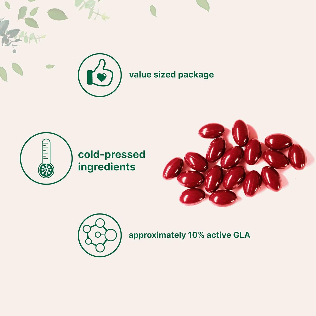 Suplemento Micro Ingredients Aceite de onagra de 1300 mg