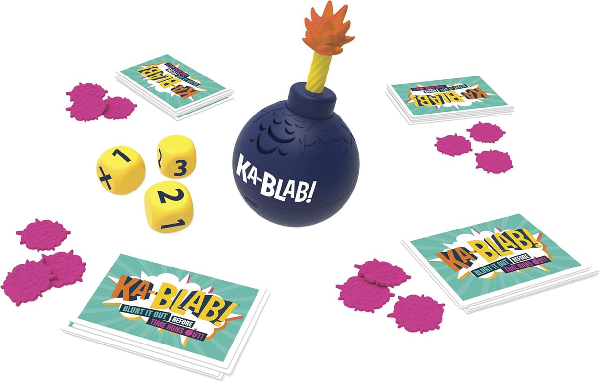 Juego Ka-Blab! de Hasbro Gaming, familiar y divertido para 2-6 jugadores