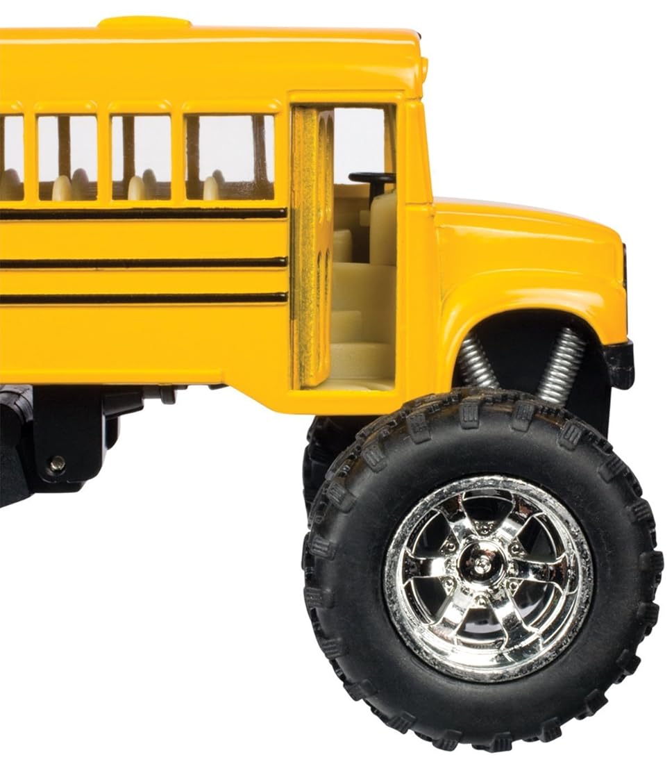 Autobús escolar de metal fundido a presión de 5 pulgadas