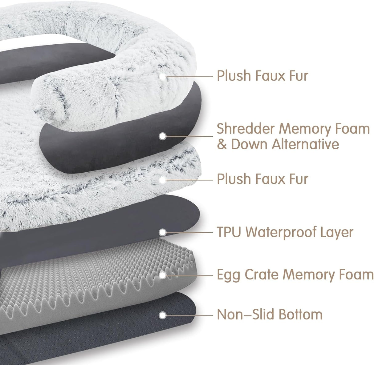 Cama para humanos y perros YAEM, plegable y lavable, 74x44