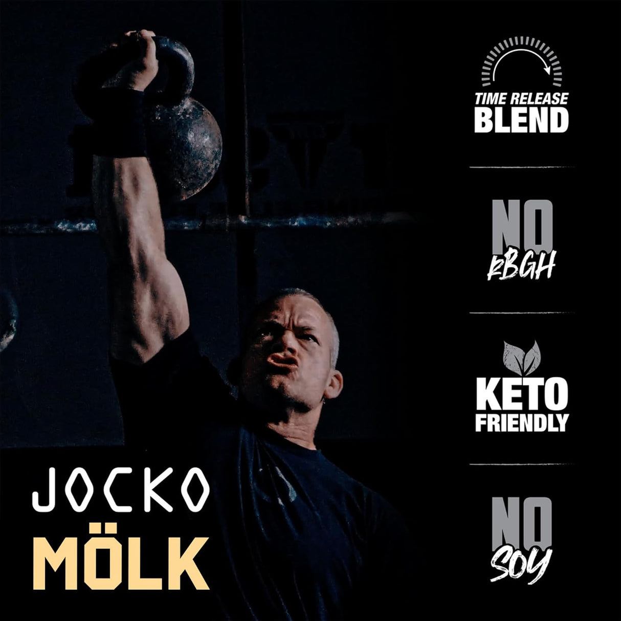 Proteína de suero en polvo probióticos Jocko Fuel