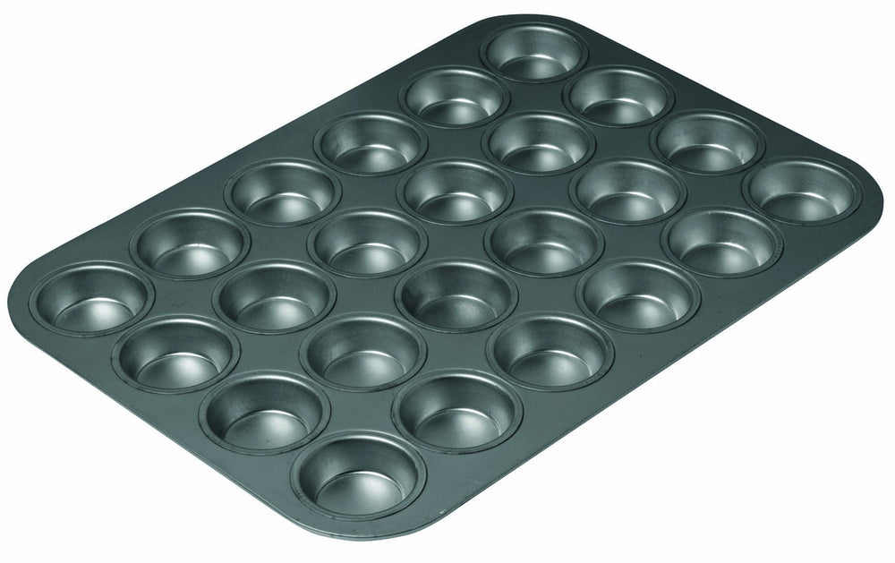 Mini molde para muffins antiadherentes de 24 tazas