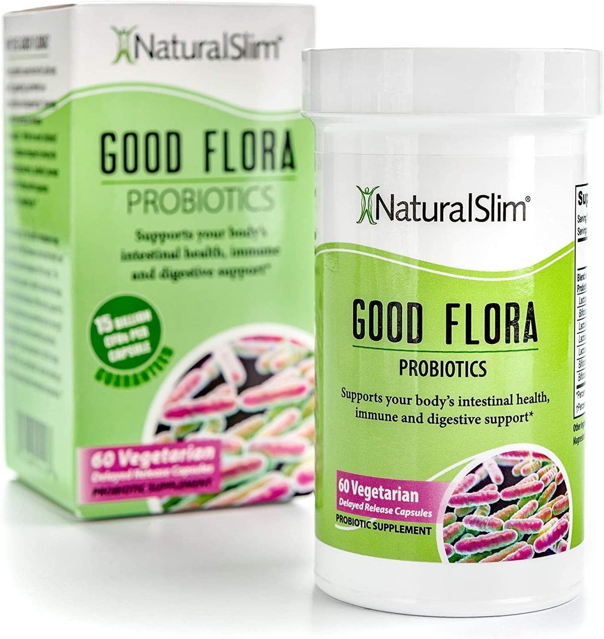Suplementos Good Flora Probióticos para la salud digestiva