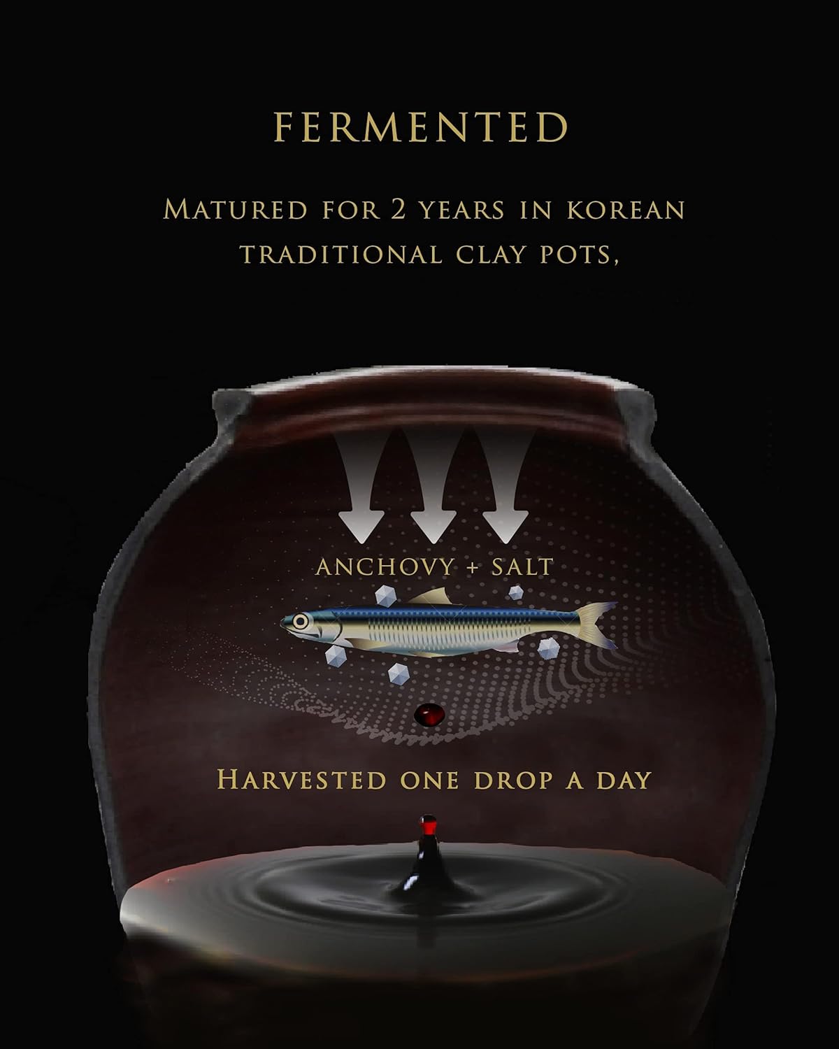 Salsa de Pescado Wangshin - Anchoa y Sal, 5 fl oz, 2 Años