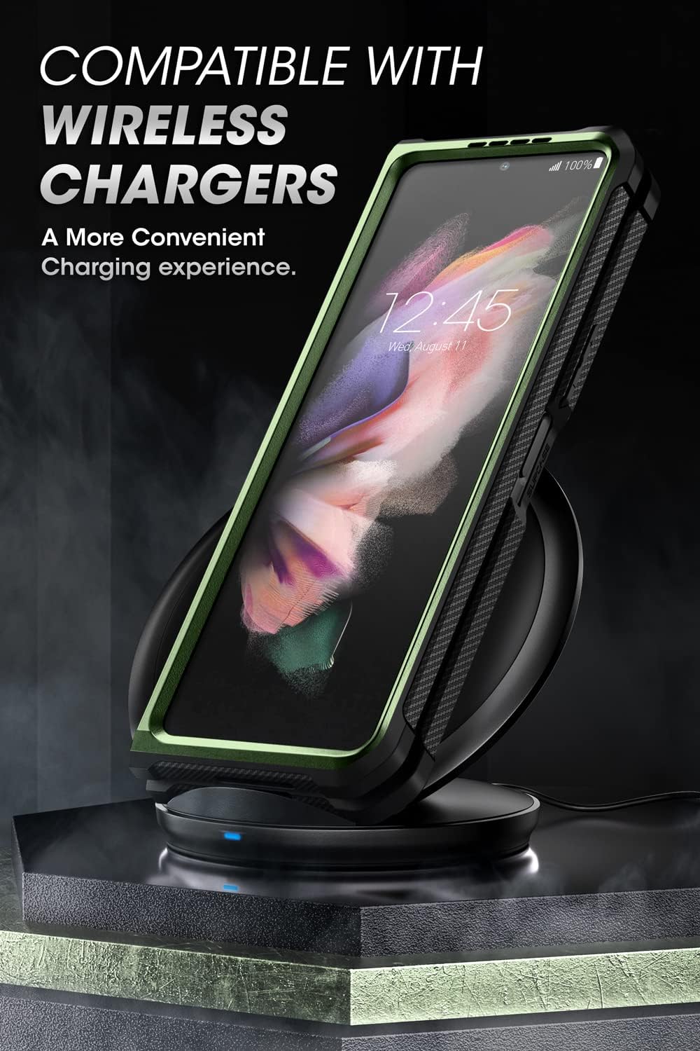 SUPCASE Unicorn Beetle - Funda protectora para Galaxy Z Fold 3 5G (2021), resistente clip para cinturón a prueba de golpes, con protector de pantalla integrado y soporte (Guldan)