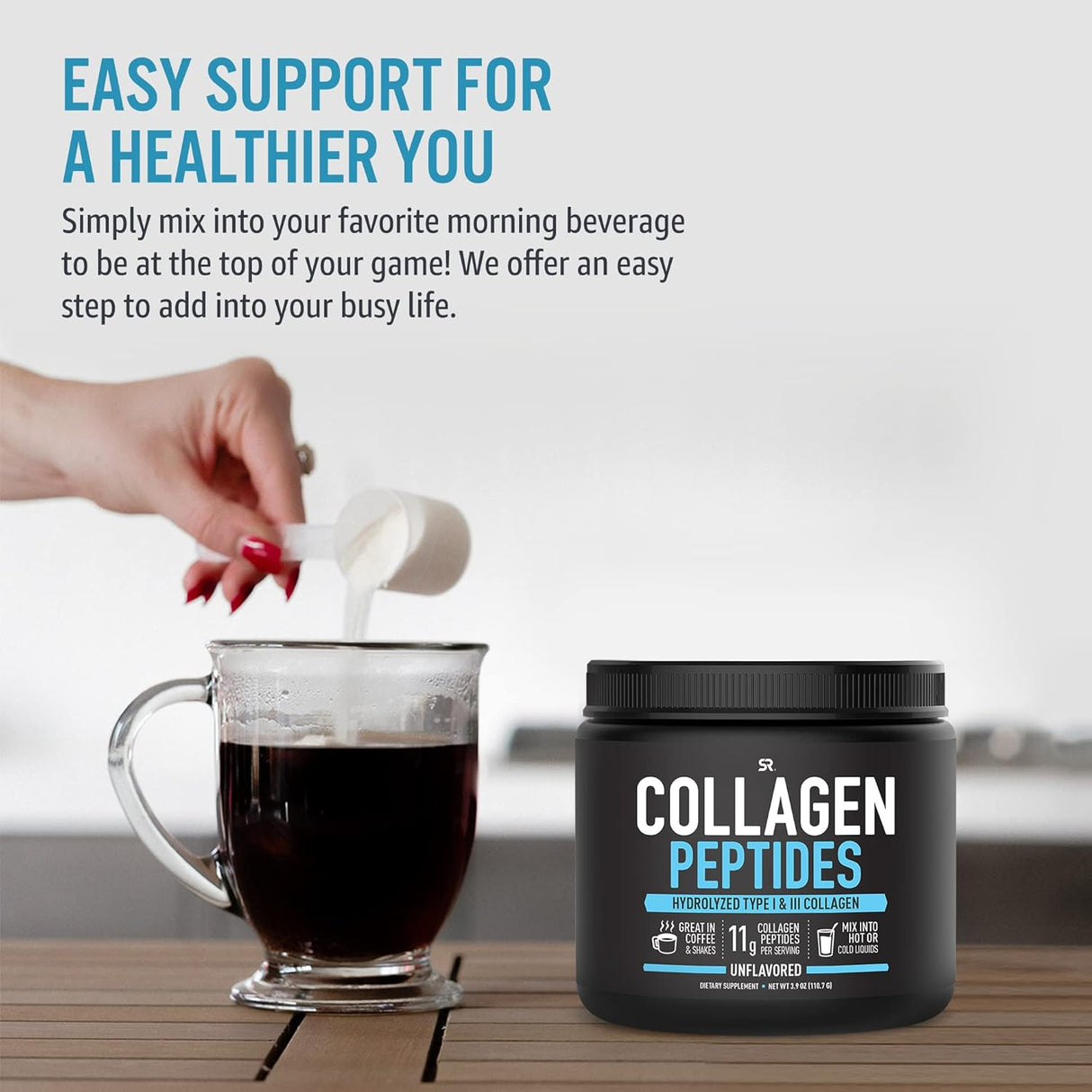 Suplementos Alimenticios en polvo de colágeno