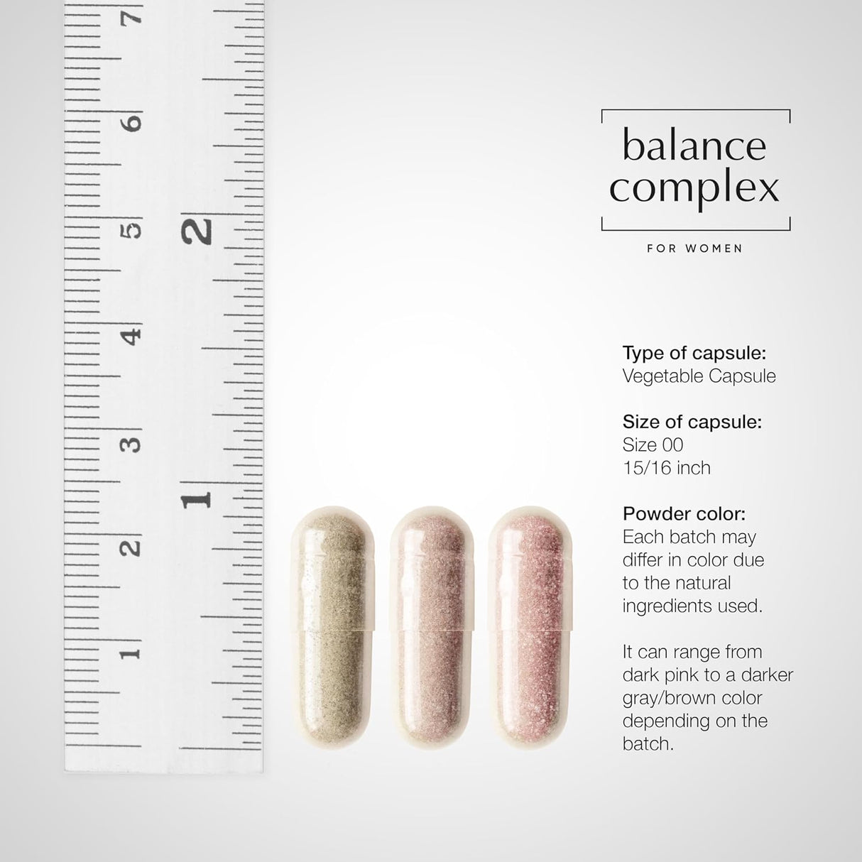 Suplmento Equilibrio complejo dietético de la salud vaginal