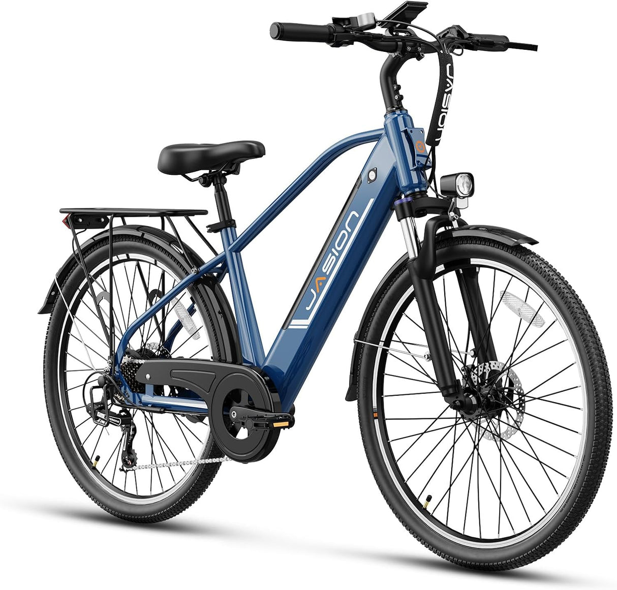 Bicicleta eléctrica Jasion Roamer 1200W, 60 millas, 7 velocidades