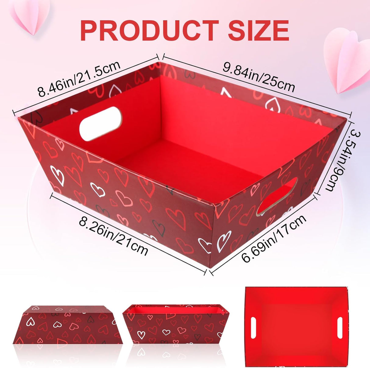 Juego de 36 cestas de regalo para el día de San Valentín