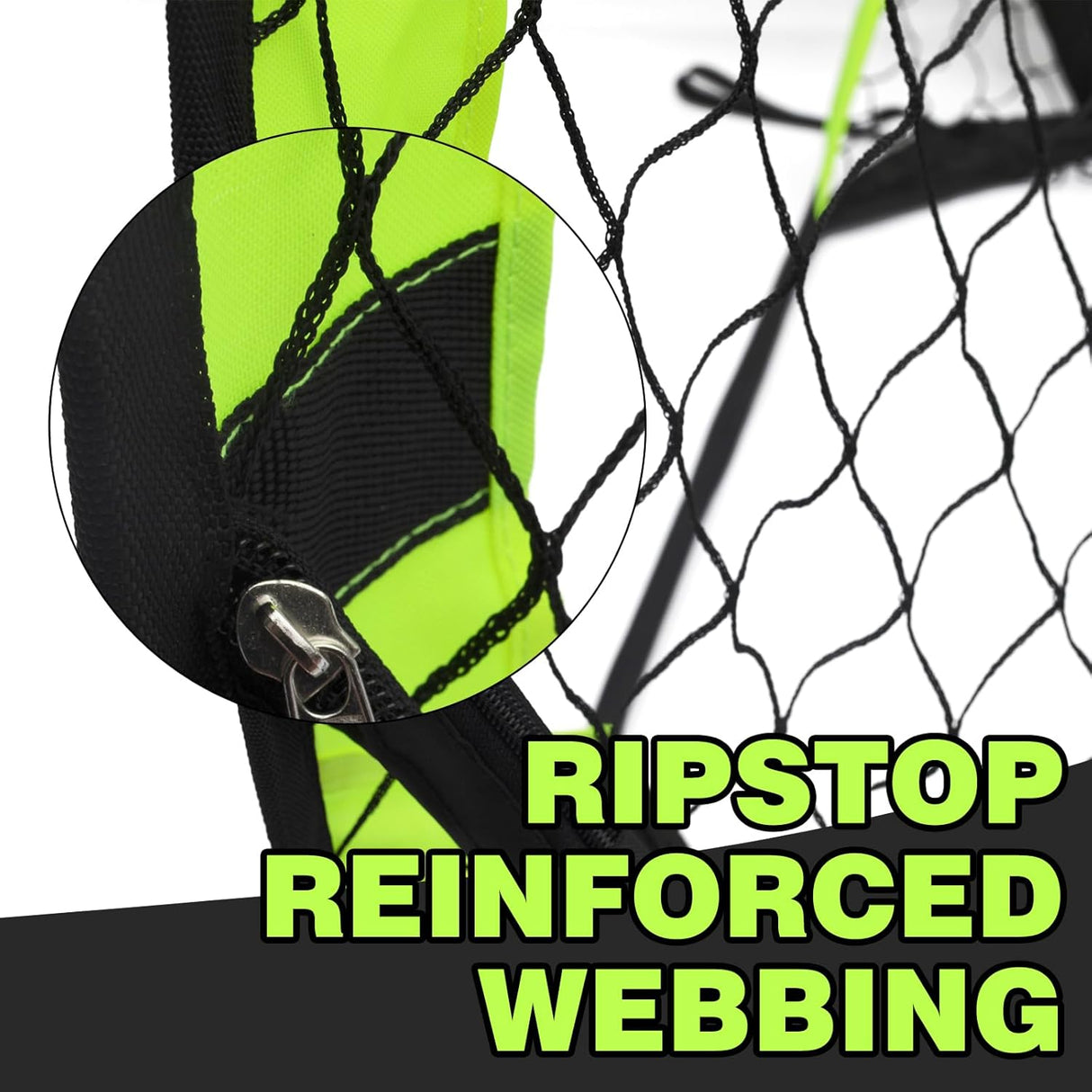 Portería de fútbol portátil desplegable para juegos