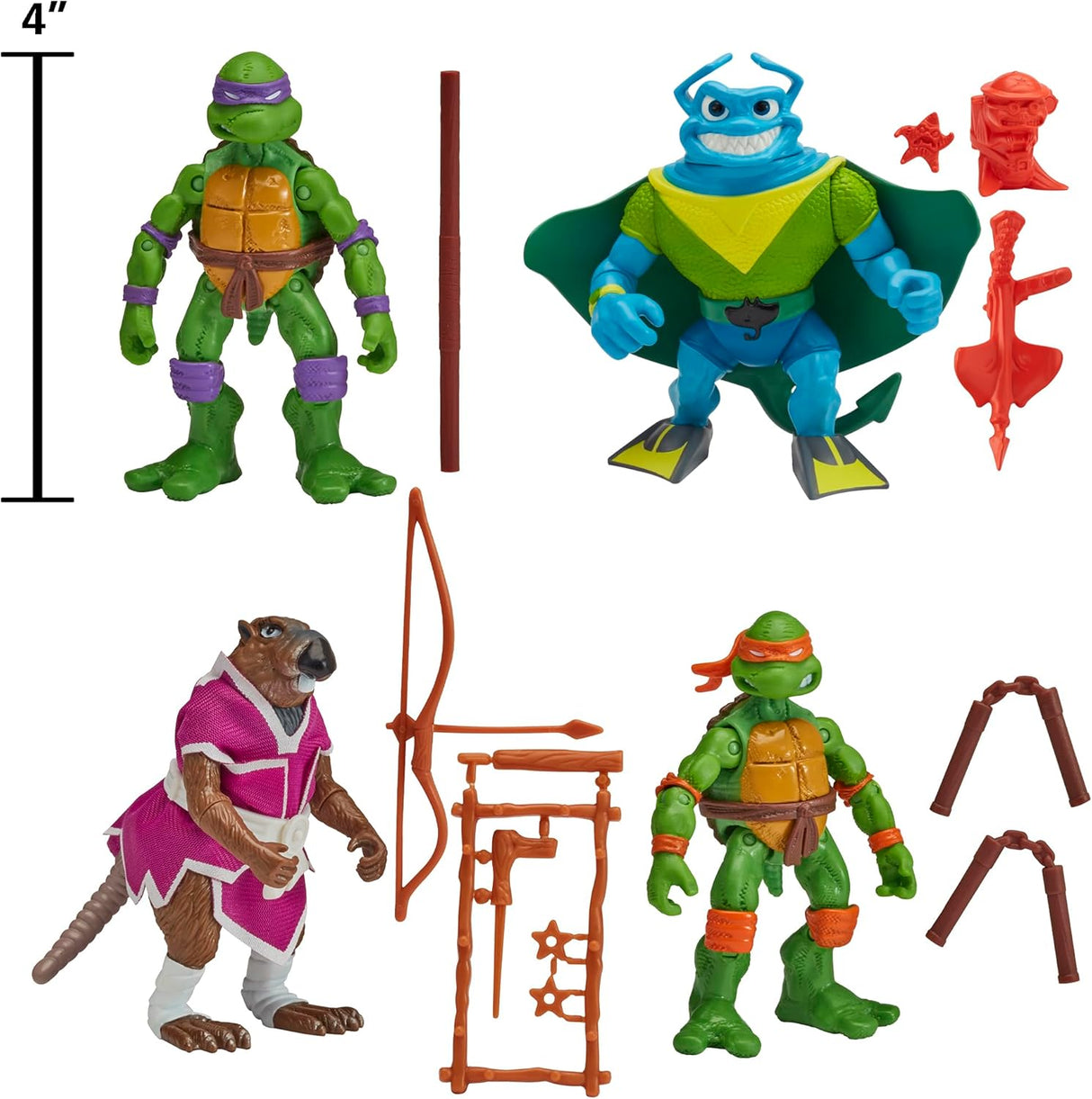 Colección de héroes clásicos TMNT, Playmates Toys, Serie 2