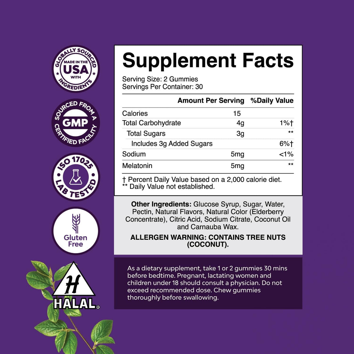 Suplemento solución simple para descansar natural