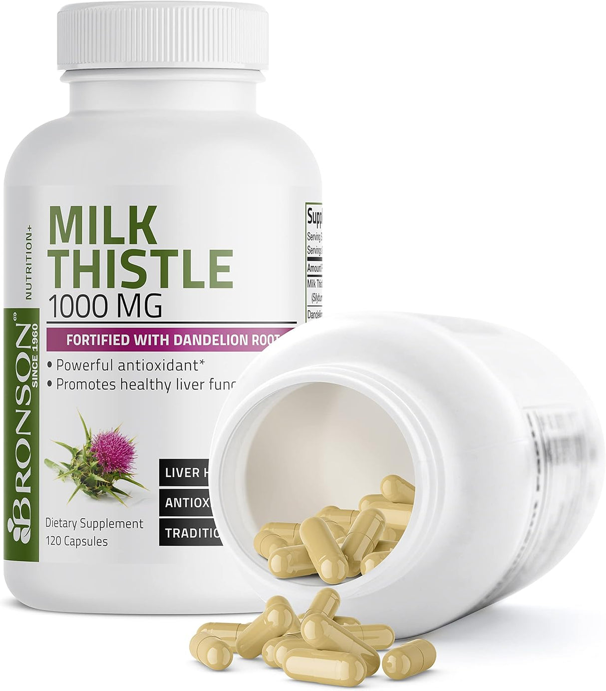 Suplementos Alimenticios de cardo lechoso