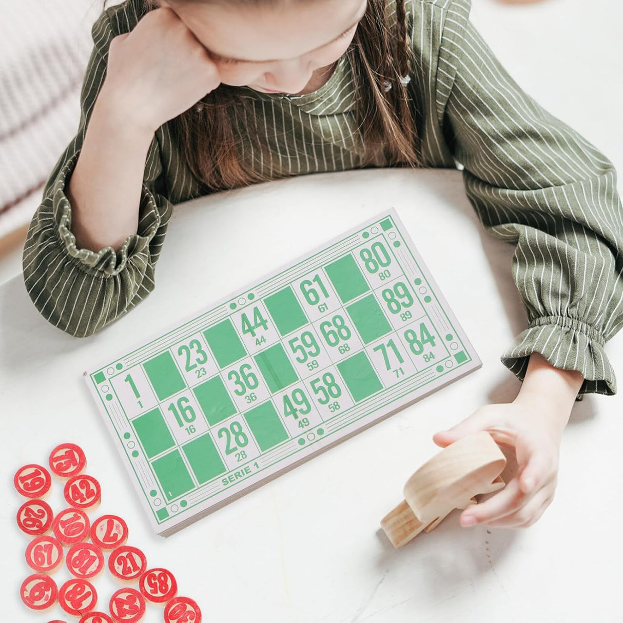 Juego de Bingo Toyvian, Set de Viaje, Fichas y Tableros