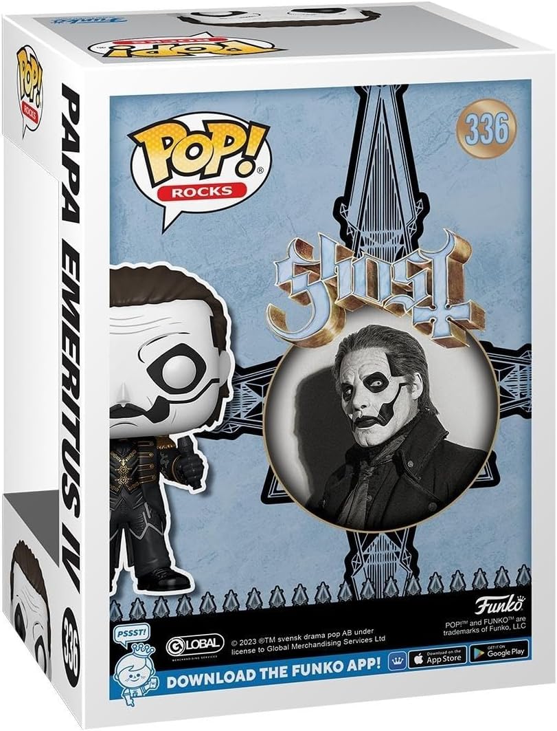 Funko Pop! Rocks: Ghost - Papa Emeritus IV Edición Coleccionista