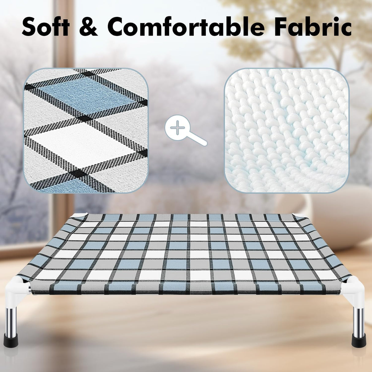 Cama Elevada para Perro Taste Life - Resistente y Cómoda