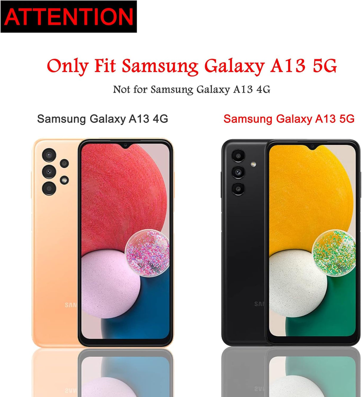 Funda compatible con Samsung Galaxy A13 5G (no para A13 4G), con clip de cinturón, resistente, resistente a prueba de golpes, protección de cuerpo completo, función atril, funda para Samsung Galaxy A13 5G (negro)