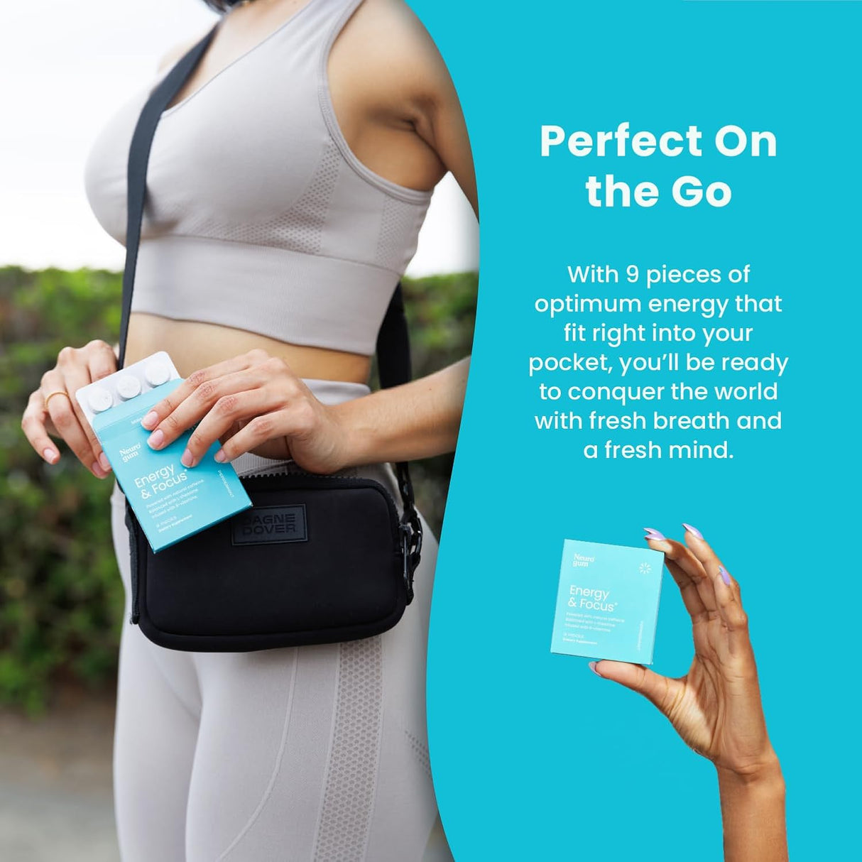 NeuroGum Goma de Mascar Nootropic Energy Cafeína + L-teanina