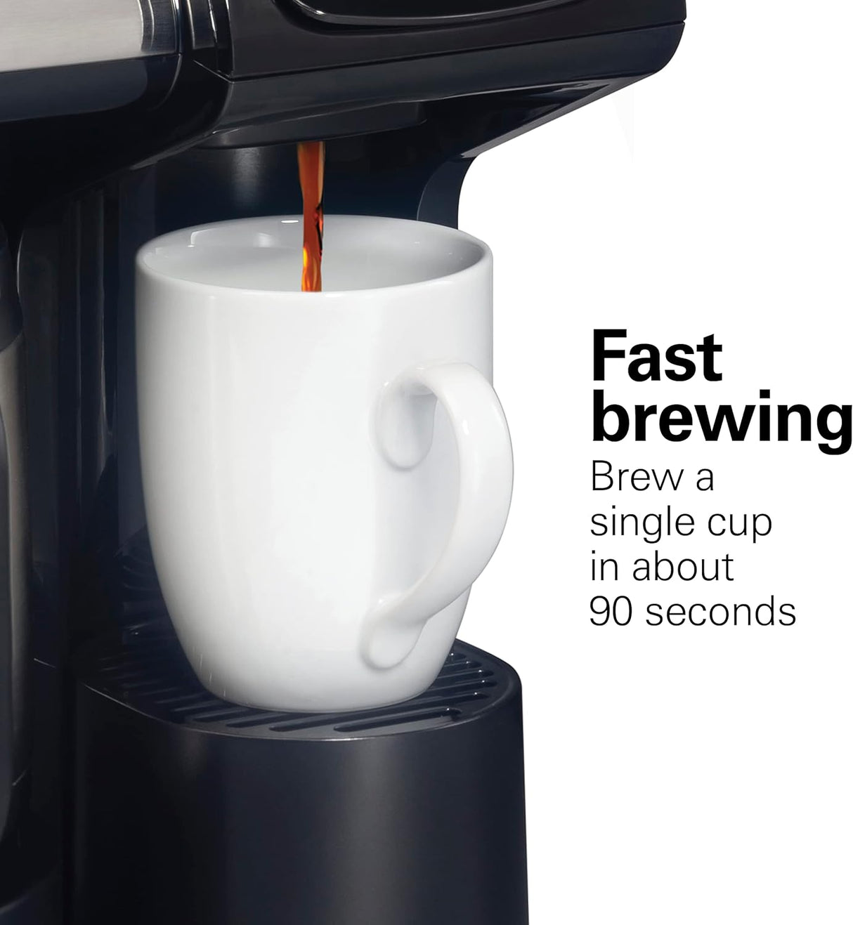 Cafetera Hamilton Beach FlexBrew, 2 formas de preparar café
